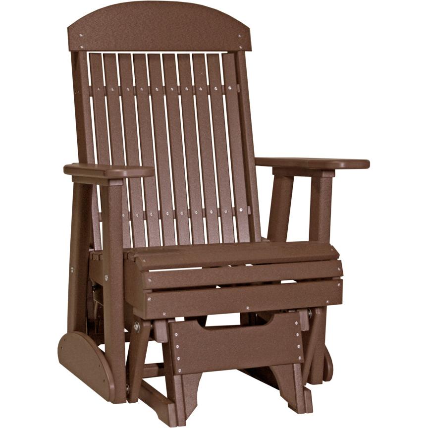 LuxCraft 2' Classic Glider Highback Chair