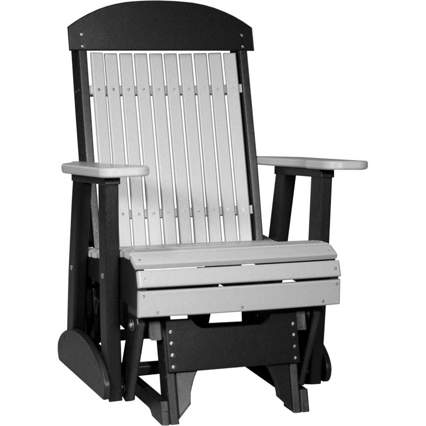 LuxCraft 2' Classic Glider Highback Chair