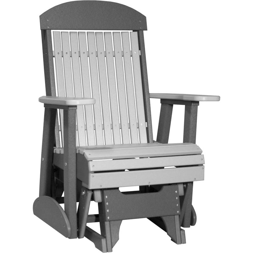 LuxCraft 2' Classic Glider Highback Chair