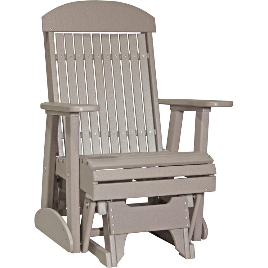 LuxCraft 2' Classic Glider Highback Chair
