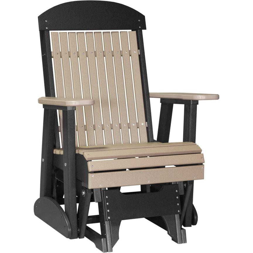 LuxCraft 2' Classic Glider Highback Chair
