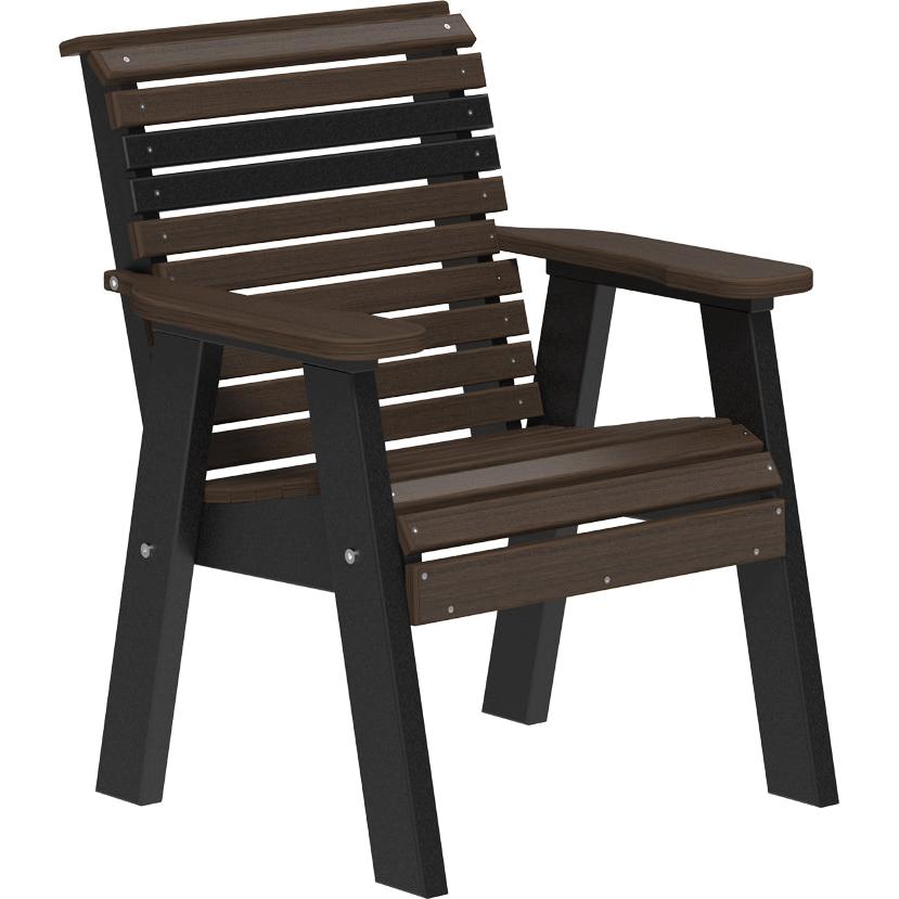 LuxCraft 2' Plain Bench Arm Rollback