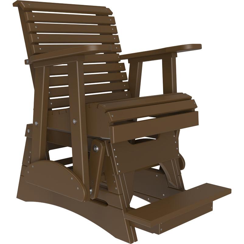 LuxCraft 2' Plain Balcony Glider Chair