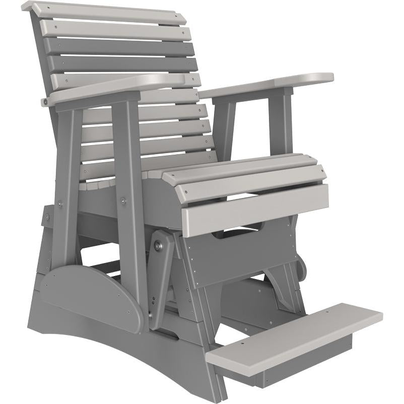 LuxCraft 2' Plain Balcony Glider Chair