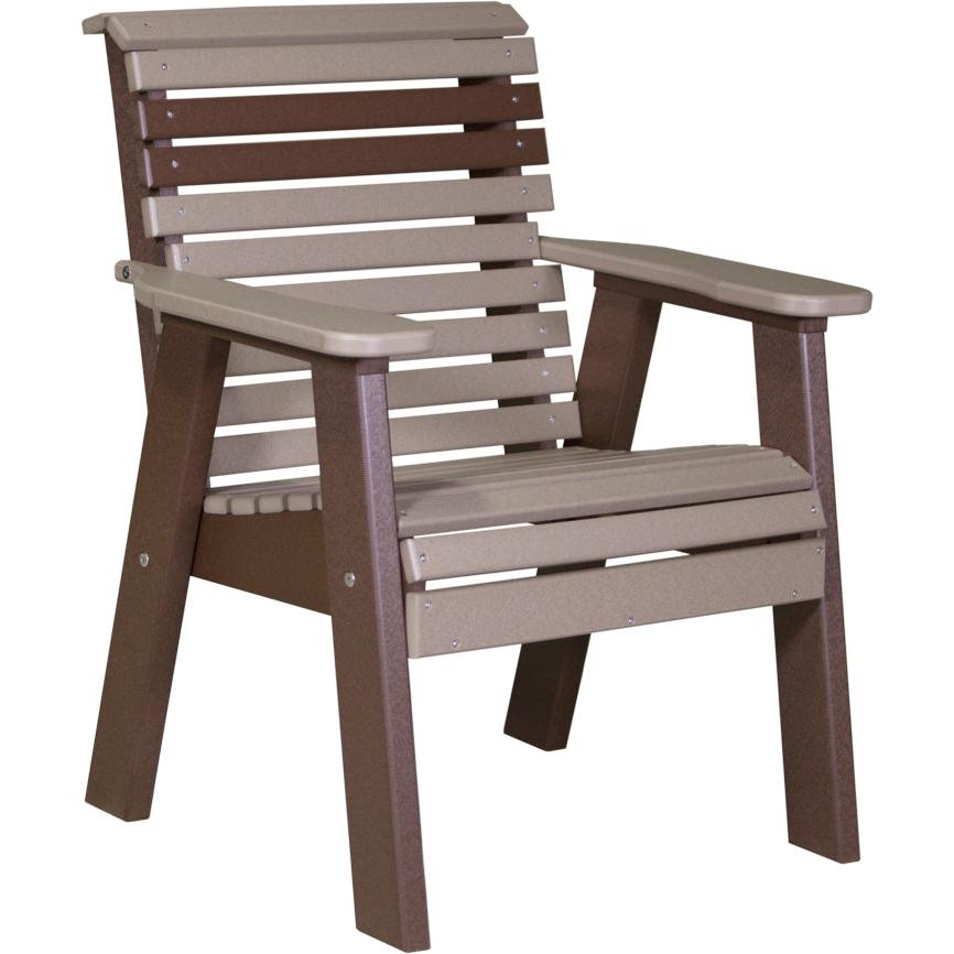 LuxCraft 2' Plain Bench Arm Rollback
