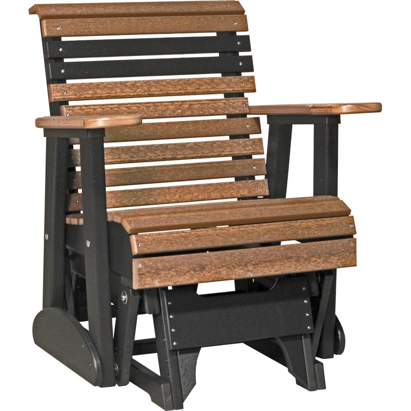 LuxCraft 2' Plain Poly Glider Chair