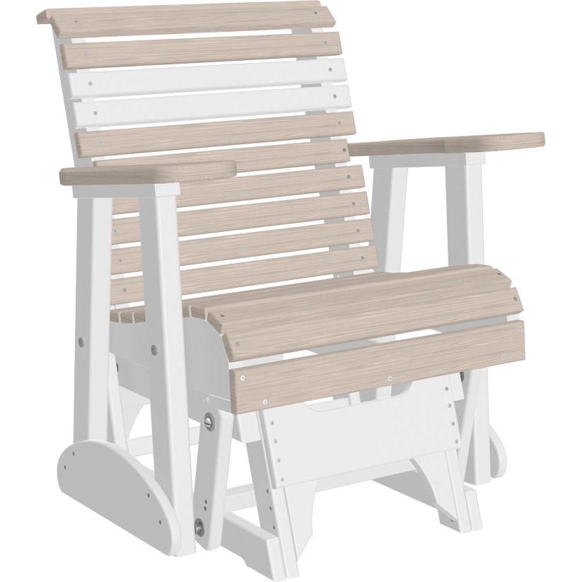 LuxCraft 2' Plain Poly Glider Chair