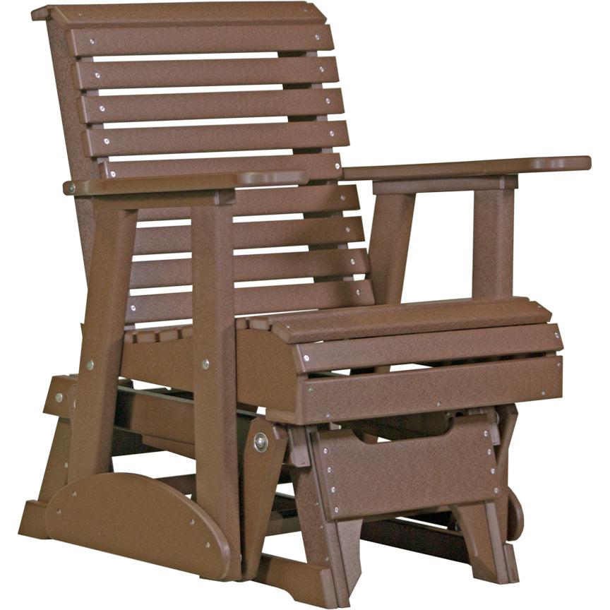 LuxCraft 2' Plain Poly Glider Chair