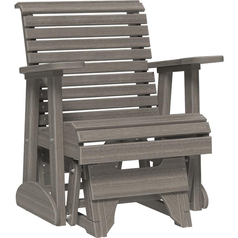 LuxCraft 2' Plain Poly Glider Chair