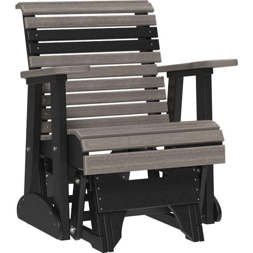LuxCraft 2' Plain Poly Glider Chair