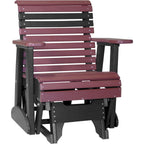 LuxCraft 2' Plain Poly Glider Chair