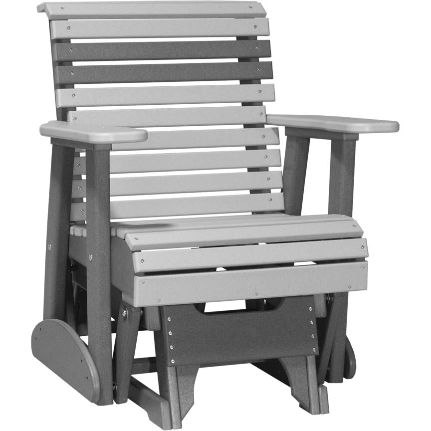 LuxCraft 2' Plain Poly Glider Chair