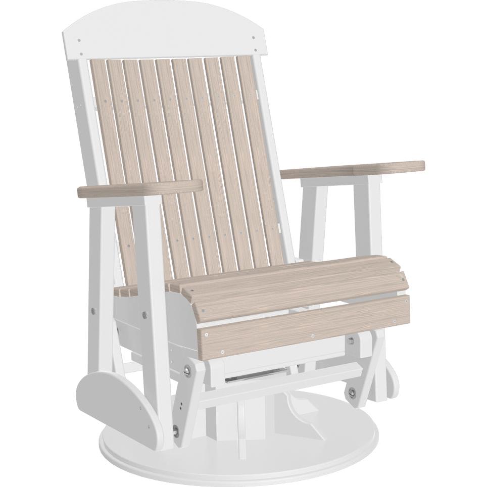 LuxCraft 2' Classic Swivel Glider Highback Chair