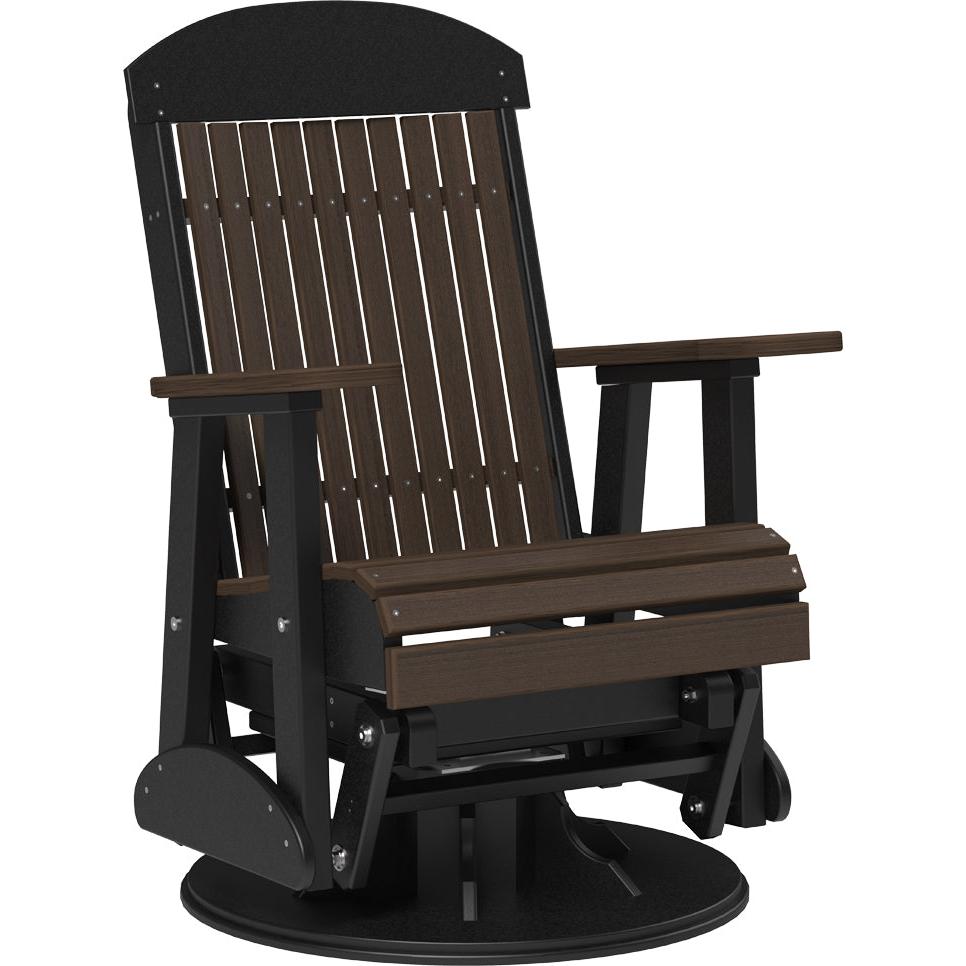 LuxCraft 2' Classic Swivel Glider Highback Chair