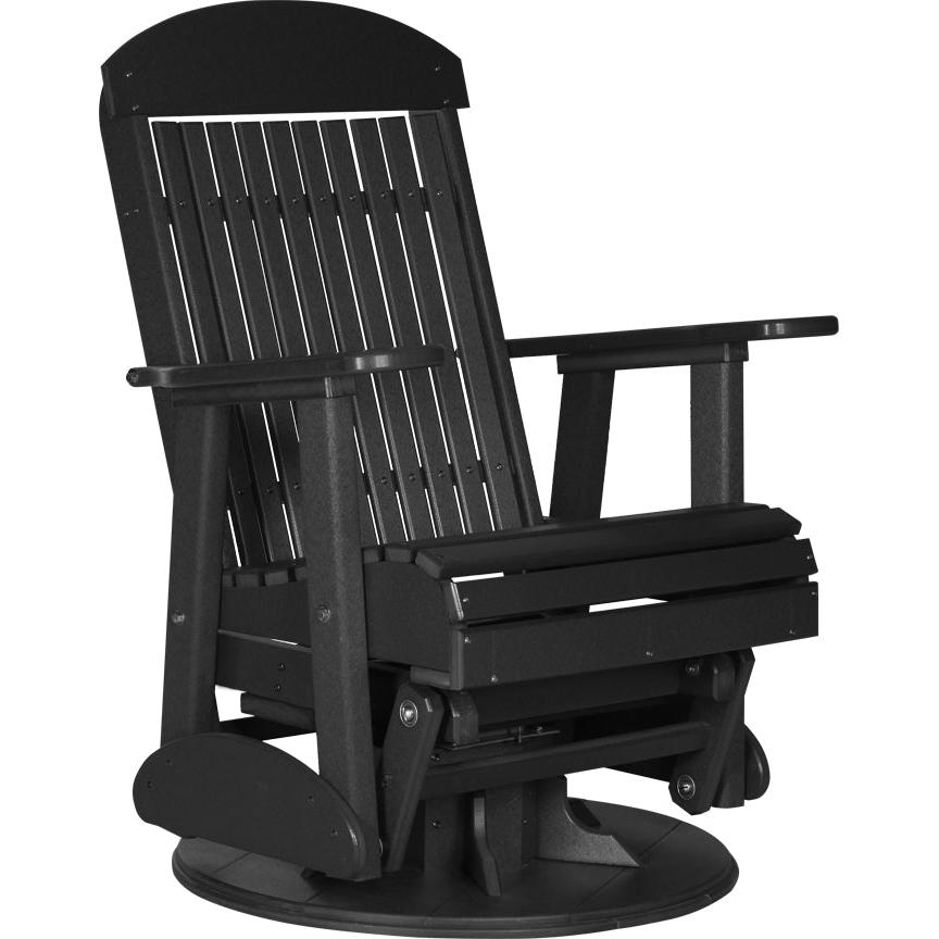LuxCraft 2' Classic Swivel Glider Highback Chair