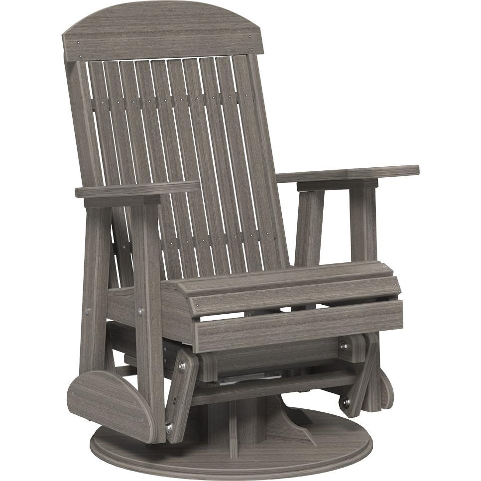 LuxCraft 2' Classic Swivel Glider Highback Chair