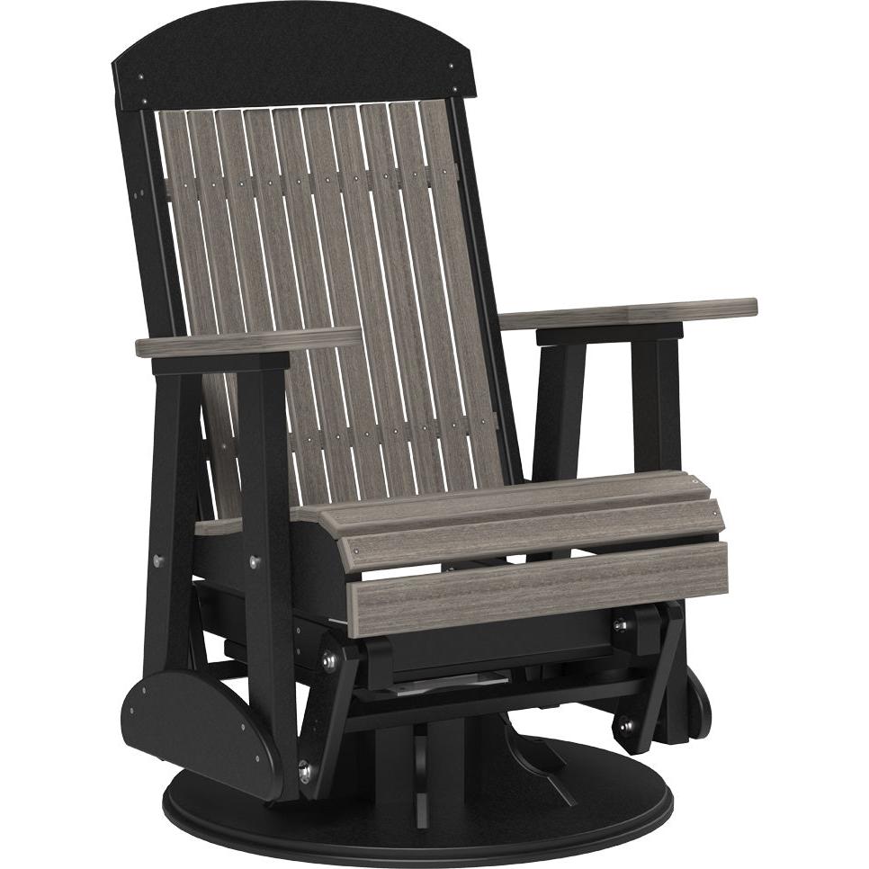 LuxCraft 2' Classic Swivel Glider Highback Chair