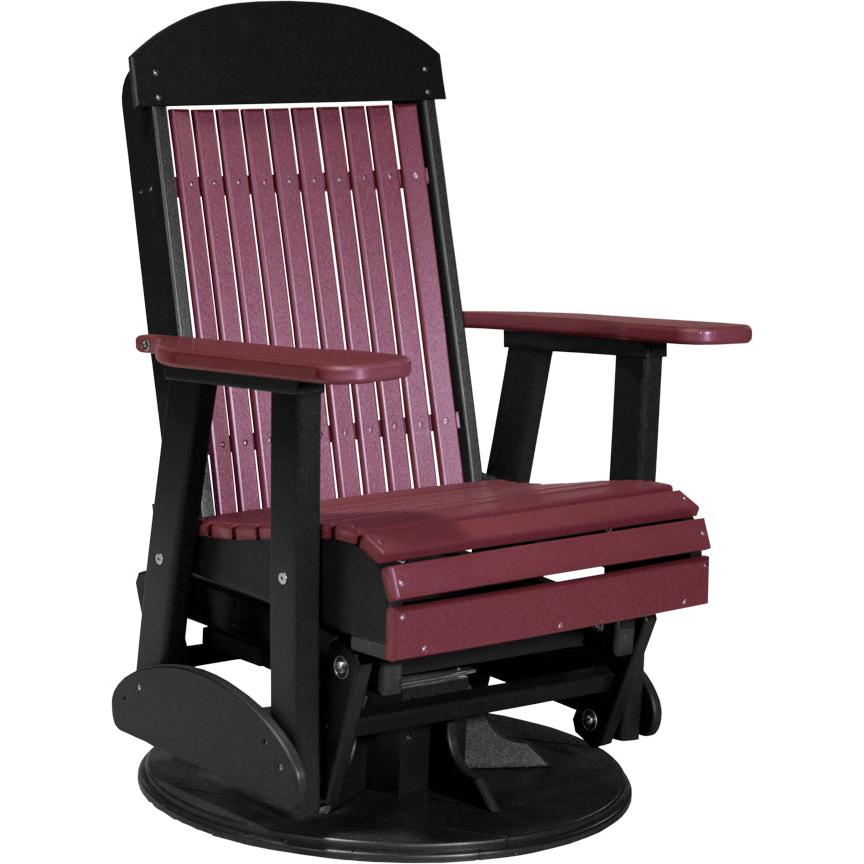 LuxCraft 2' Classic Swivel Glider Highback Chair