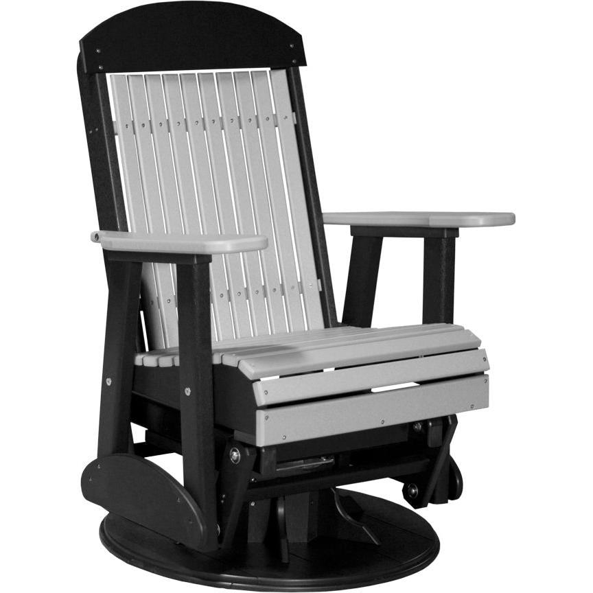 LuxCraft 2' Classic Swivel Glider Highback Chair