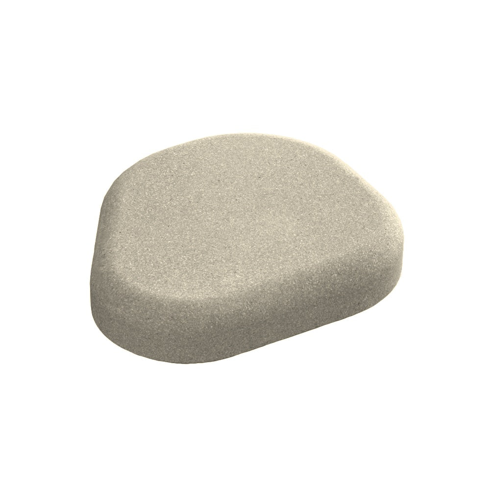 ZB.NU.01 Small Concrete Bench — Acid Wash — A20 White — digitally rendered color preview