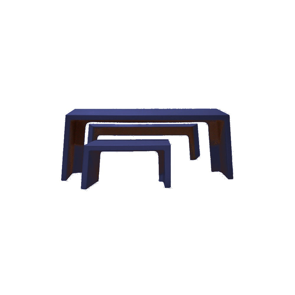 TF3195 Free-Standing 2 Bench Concrete ADA Compliant Table Set — Premium Acid Wash Stain — STK-24 Purple — digitally rendered color preview