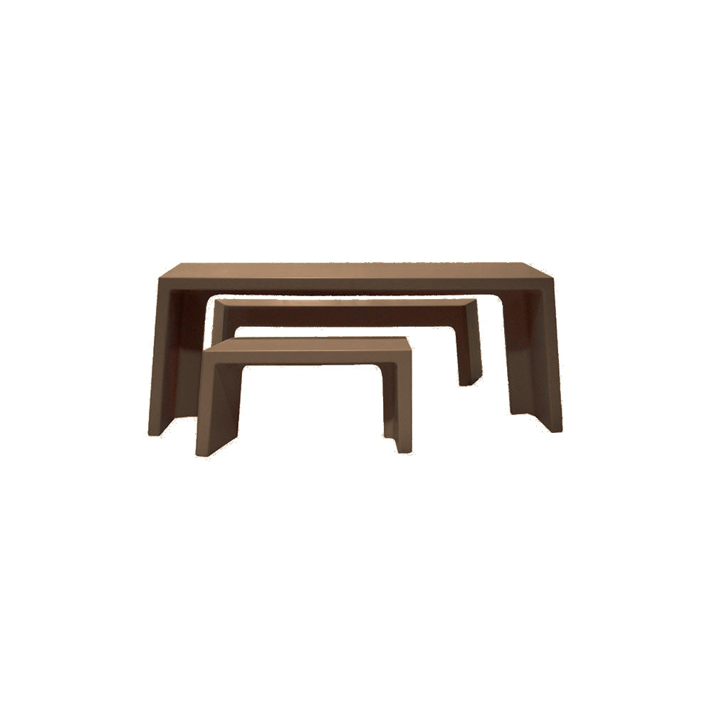 TF3195 Free-Standing 2 Bench Concrete ADA Compliant Table Set — Weatherstone — W22 Sand — digitally rendered color preview