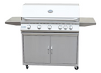 kokomo-5-burner-40-inch-cart-model-bbq-grill-with-locking-casters-304-stainless-steel
