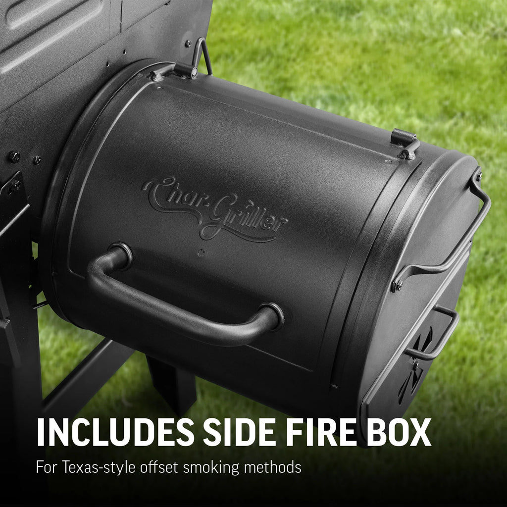 Char-Griller Texas Trio Gas & Charcoal Grill 3070