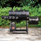 Char-Griller Texas Trio Gas & Charcoal Grill 3070