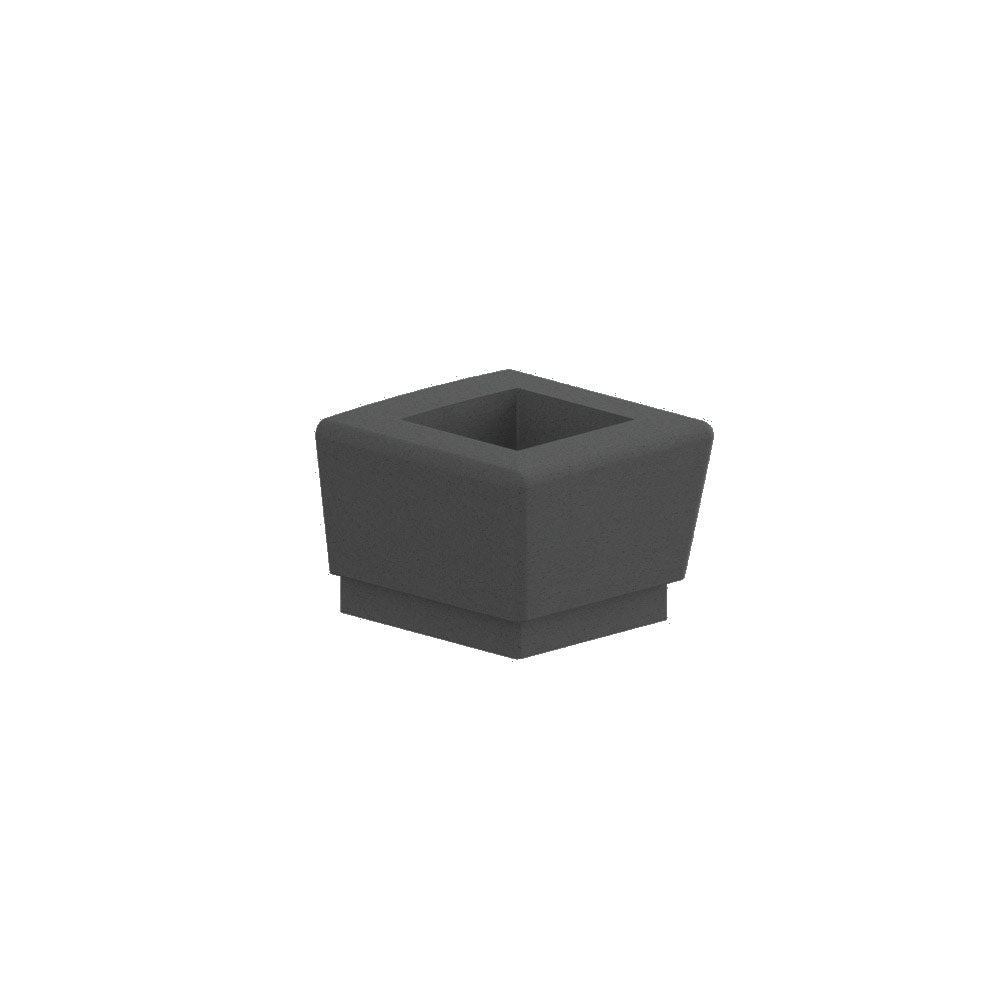 WS9113 Our Town Square Planter End — Weatherstone — W38 Night — digitally rendered color preview