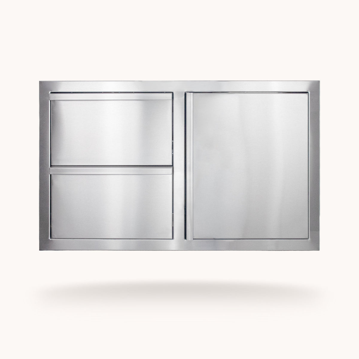 36" Deluxe 2-Drawer with Single Access Door Combo