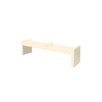 TF5101 Concrete Bench — Acid Wash — A20 White — digitally rendered color preview