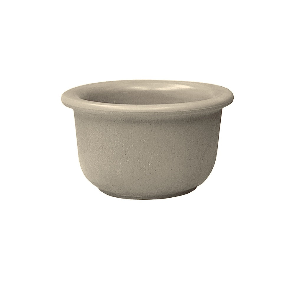 TF4060 Senora II Concrete Planter — Weatherstone — W20 White — digitally rendered color preview