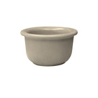 TF4060 Senora II Concrete Planter — Weatherstone — W20 White — digitally rendered color preview
