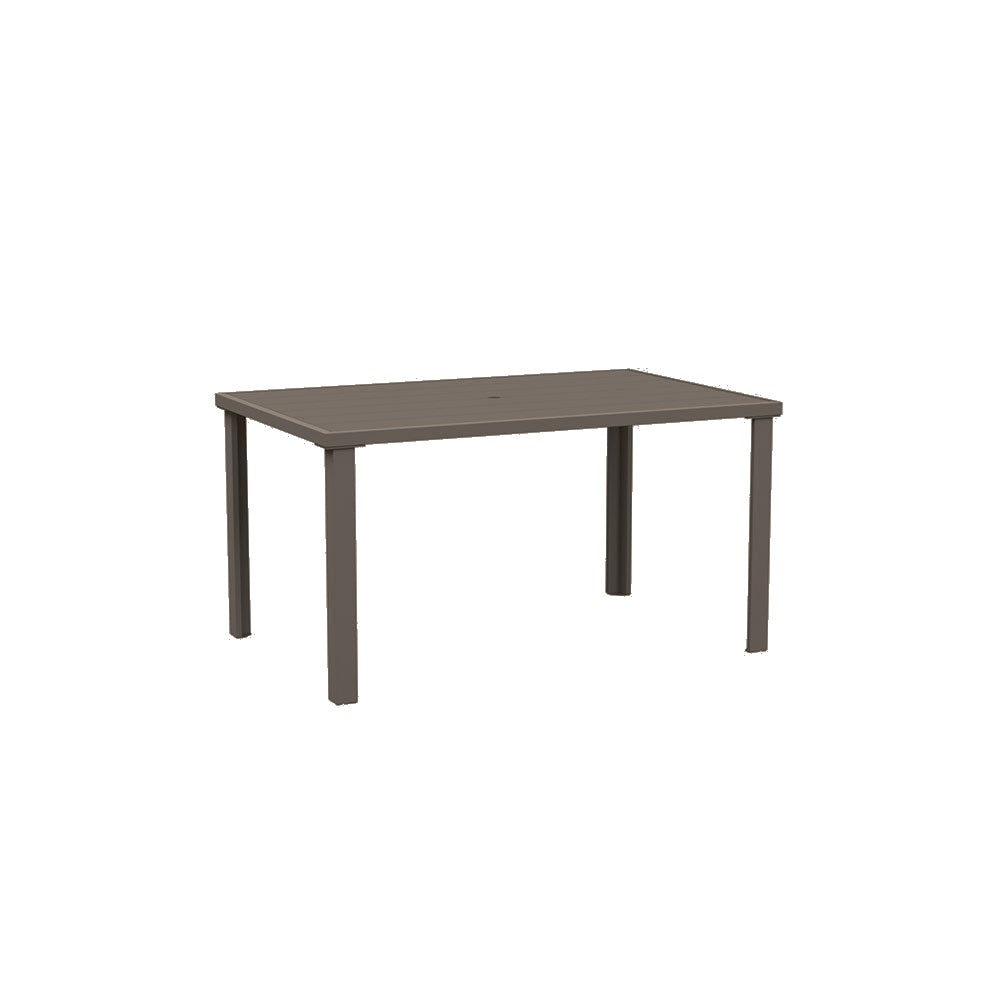 Lorna Dining Table Series — Metal Powder Coat — 84 Beige — digitally rendered color preview