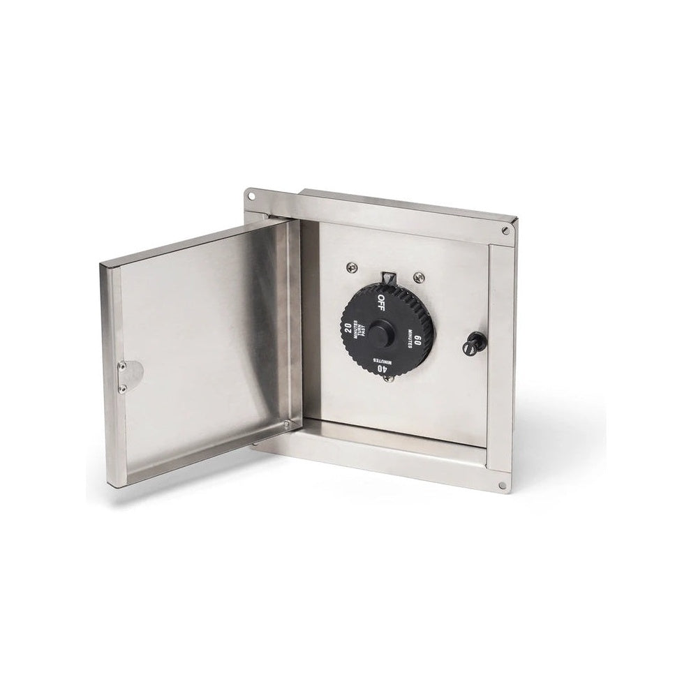 1 Hour Stainless Steel Timer Box - official American Outdoor Grill image | normalized white 1000x1000 | key:1ca80750e9d1717dfcab | trimmed outer whitespace | white 1000x1000 | key:3df1c7e5c03827f36548