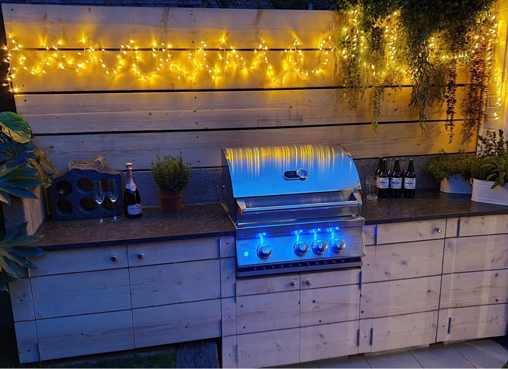 Whistler 28-Inch Stainless Steel Built-In 3 Burner Gas Grill
