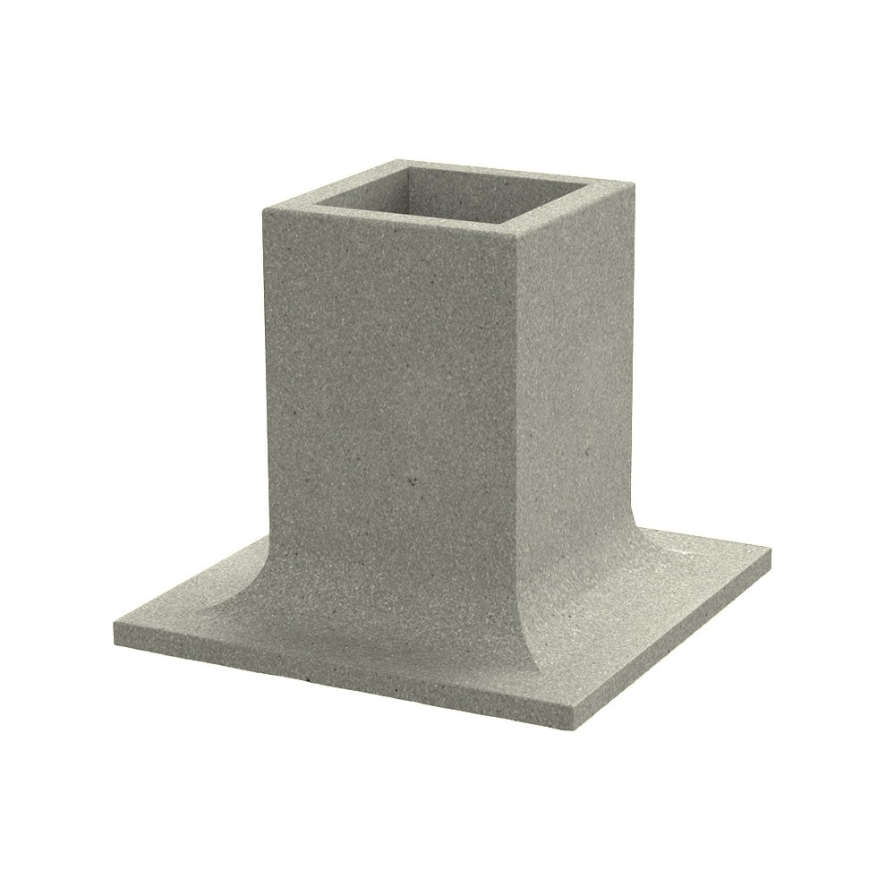 ZB.PU.01 Pop Up Concrete Planter — Weatherstone — W30 Star — digitally rendered color preview