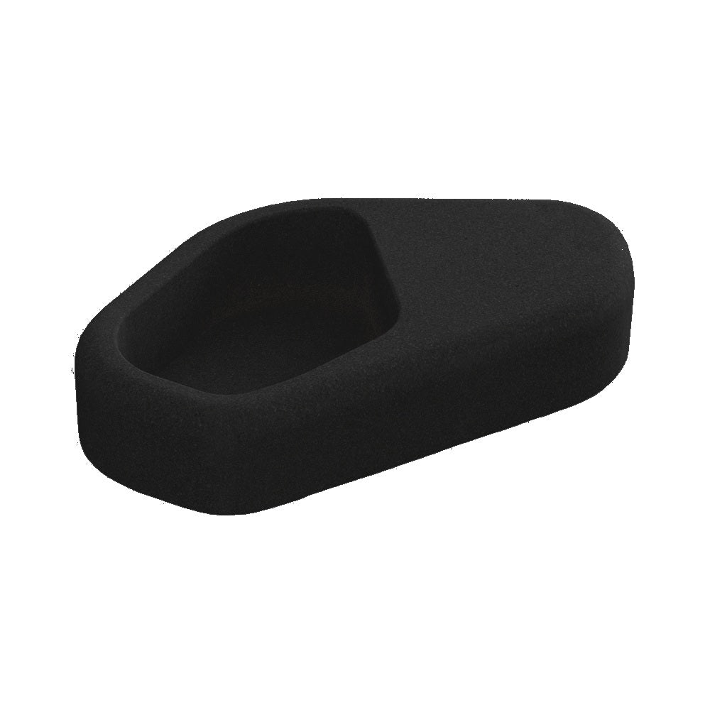ZB.NU.03 Concrete Planter — Premium Ground & Polished — G38 Night — digitally rendered color preview