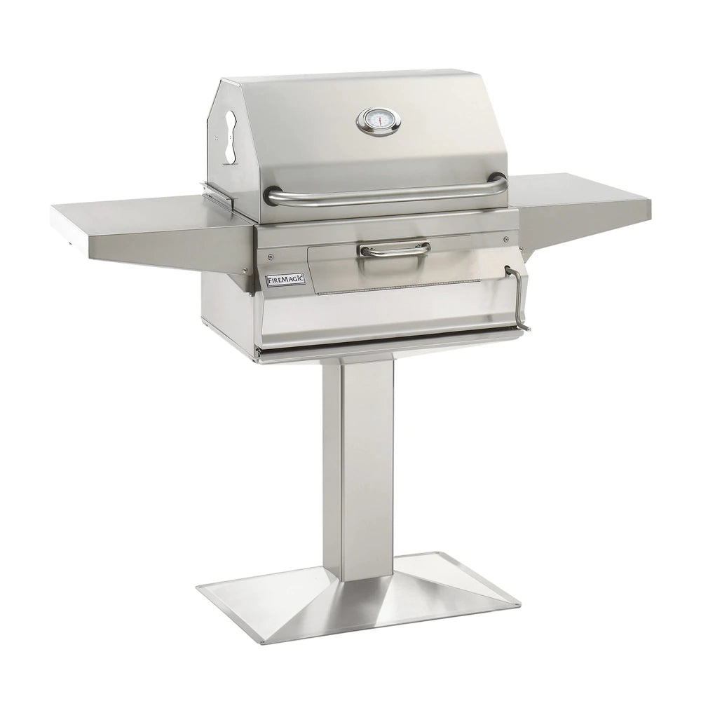 Fire Magic Charcoal Patio Post Mount Grill - Fire Magic official product image