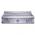 Le Griddle Pro Series 105 3 Burner Built-In 42in Natural Gas OML105P3