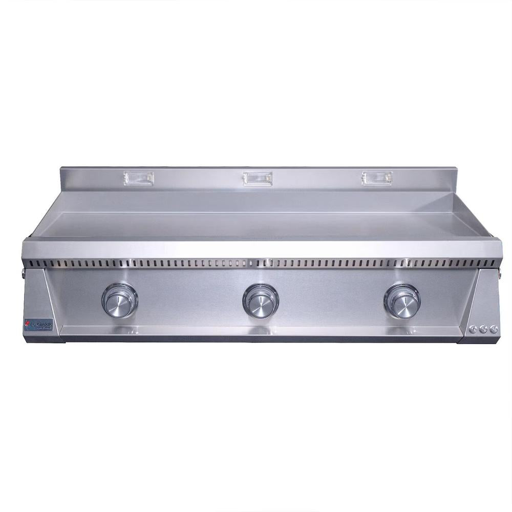 Le Griddle Pro Series 105 3 Burner Built-In 42in Natural Gas OML105P3