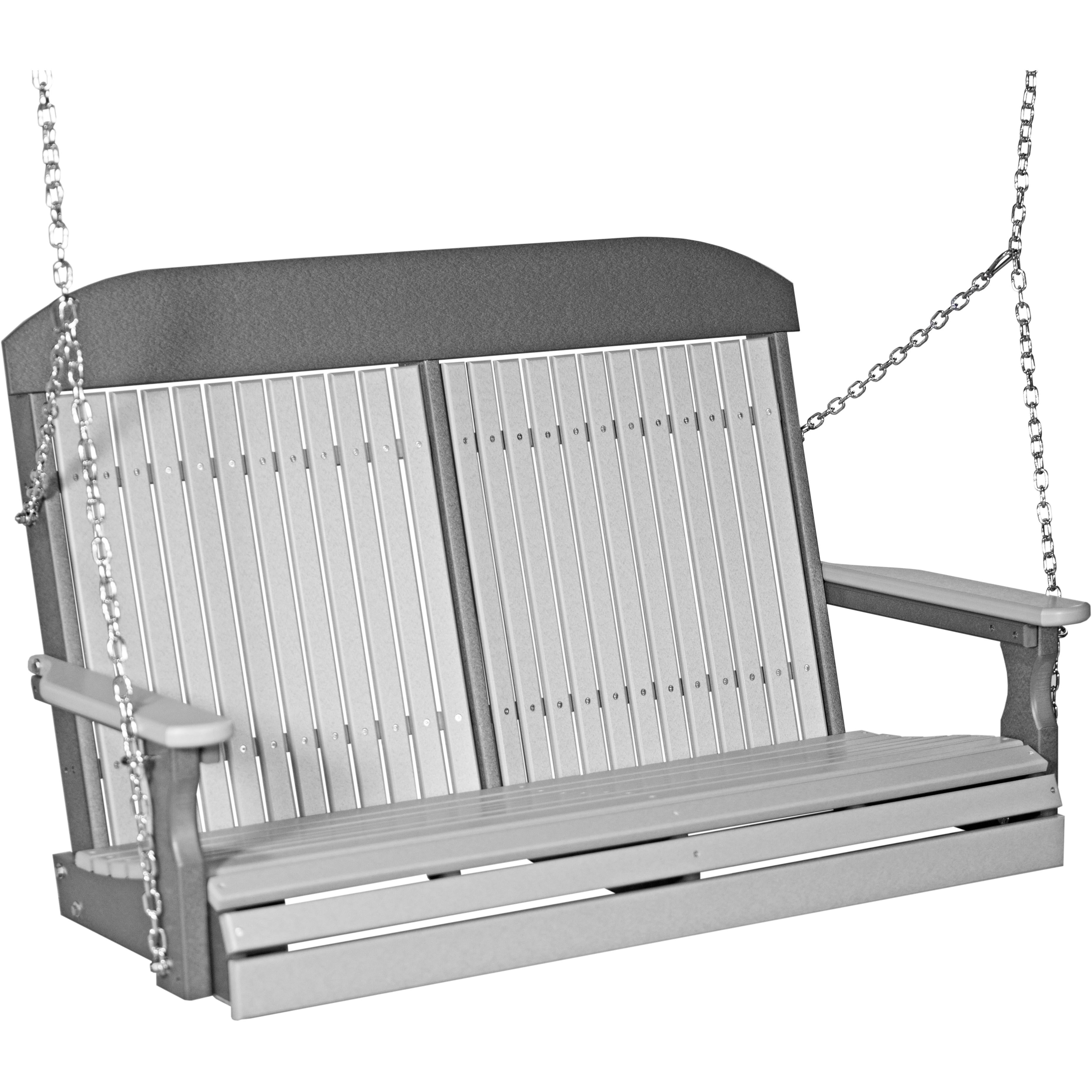 LuxCraft 4' Classic Swing Highback
