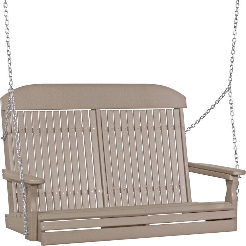 LuxCraft 4' Classic Swing Highback
