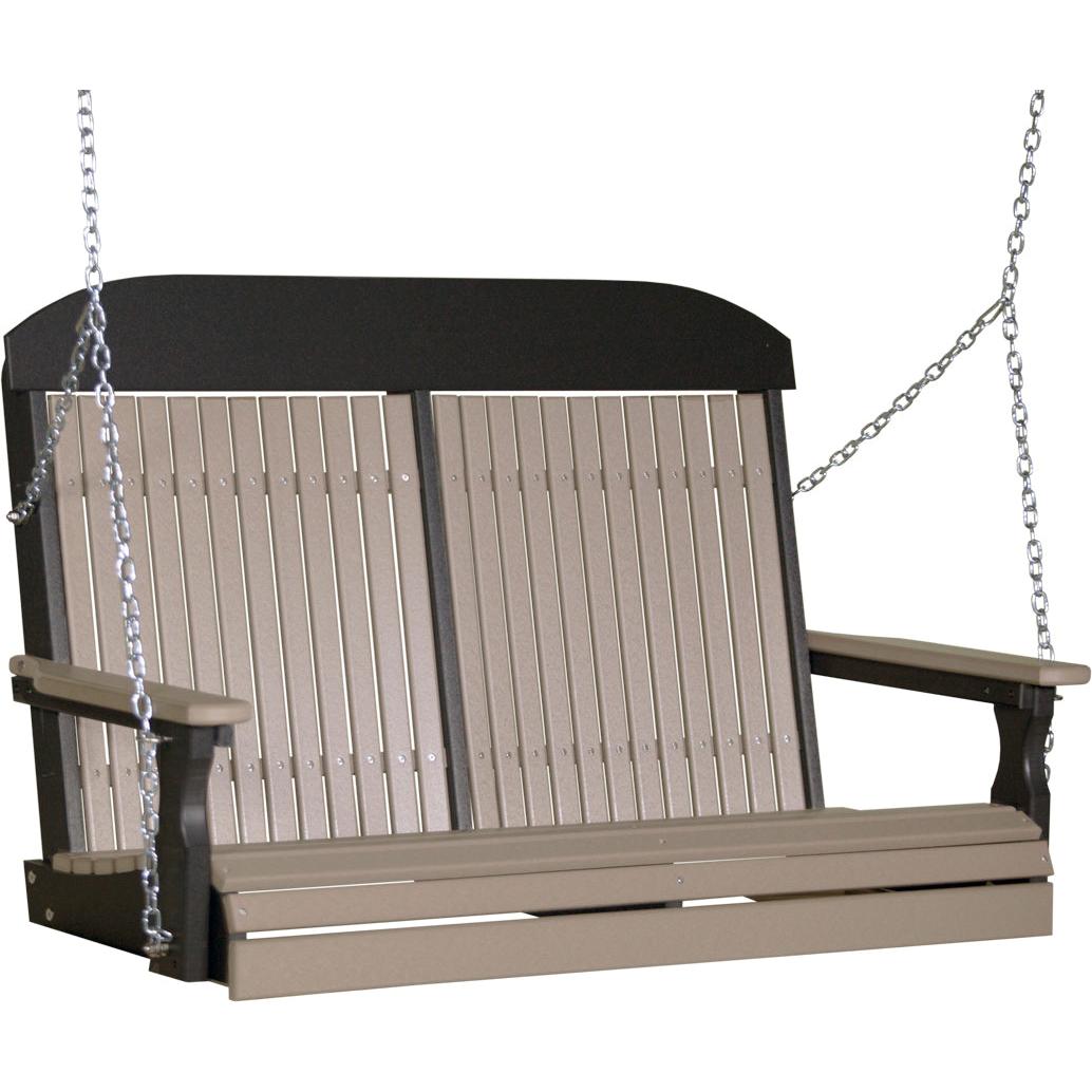 LuxCraft 4' Classic Swing Highback