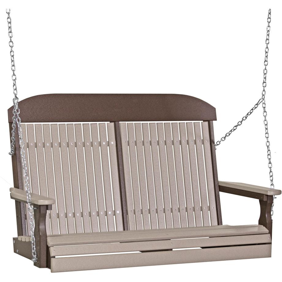 LuxCraft 4' Classic Swing Highback