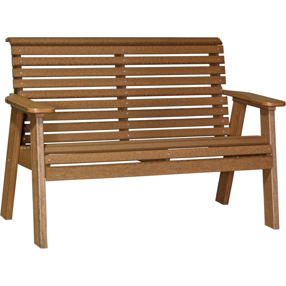 LuxCraft 4' Plain Bench Double