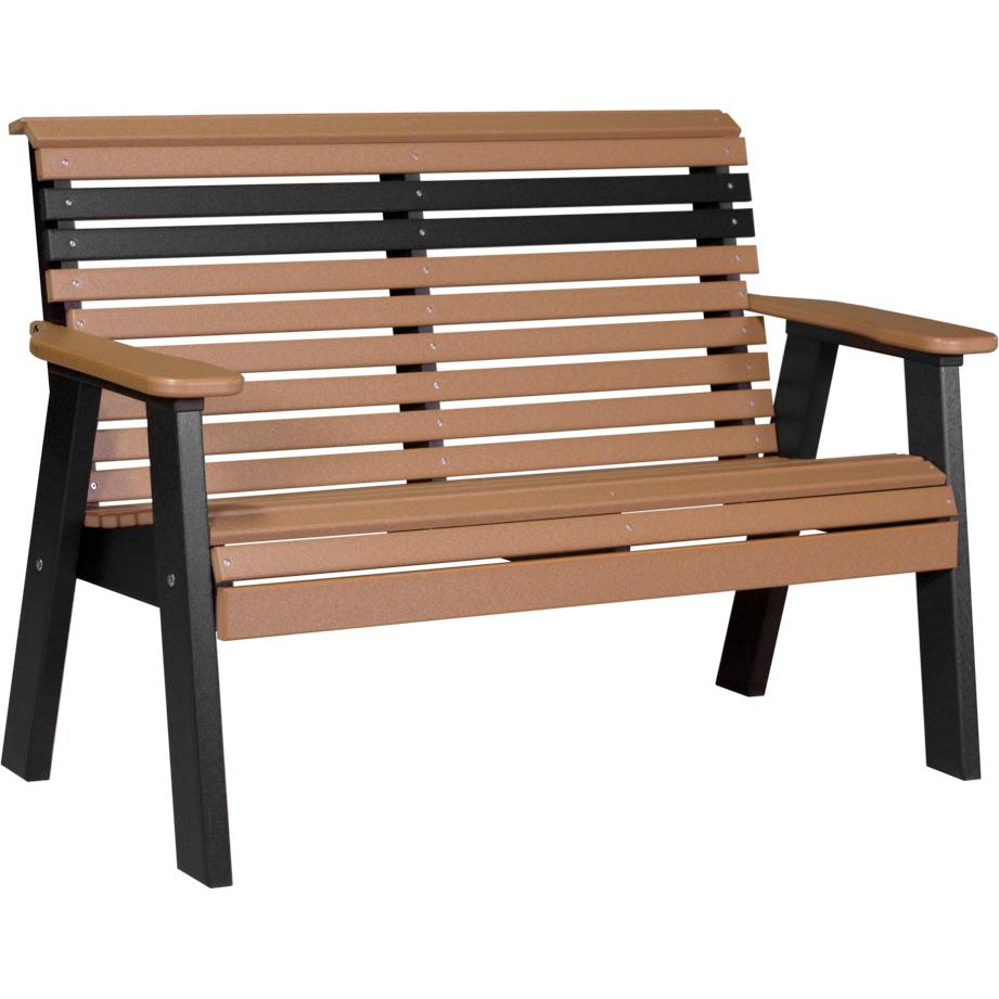 LuxCraft 4' Plain Bench Double