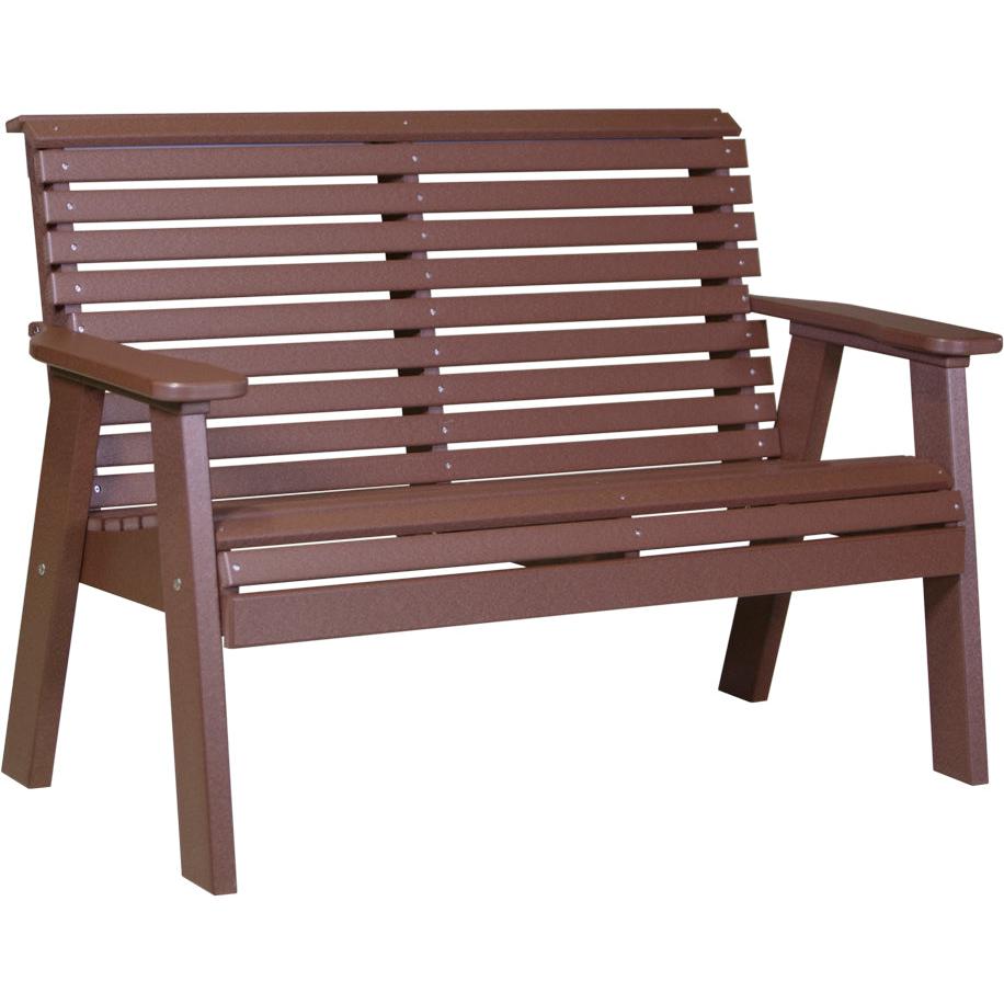 LuxCraft 4' Plain Bench Double