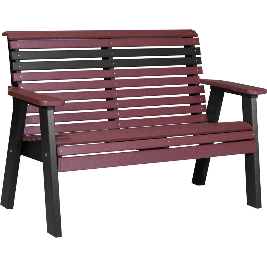 LuxCraft 4' Plain Bench Double